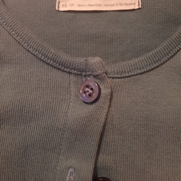 Urban outfitters size XS light greenish blue sweater - Picture 2 of 2